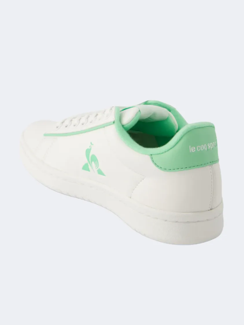 Le Coq Sportif Court Clean Women Lifestyle Shoes White/Green