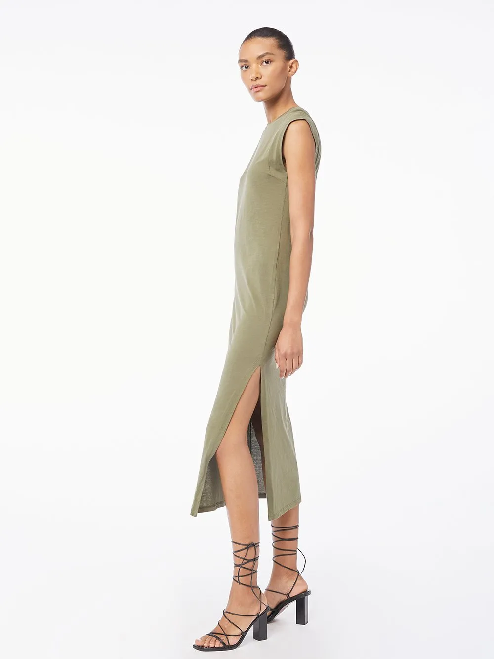 Le Muscle Maxi Dress -- Military