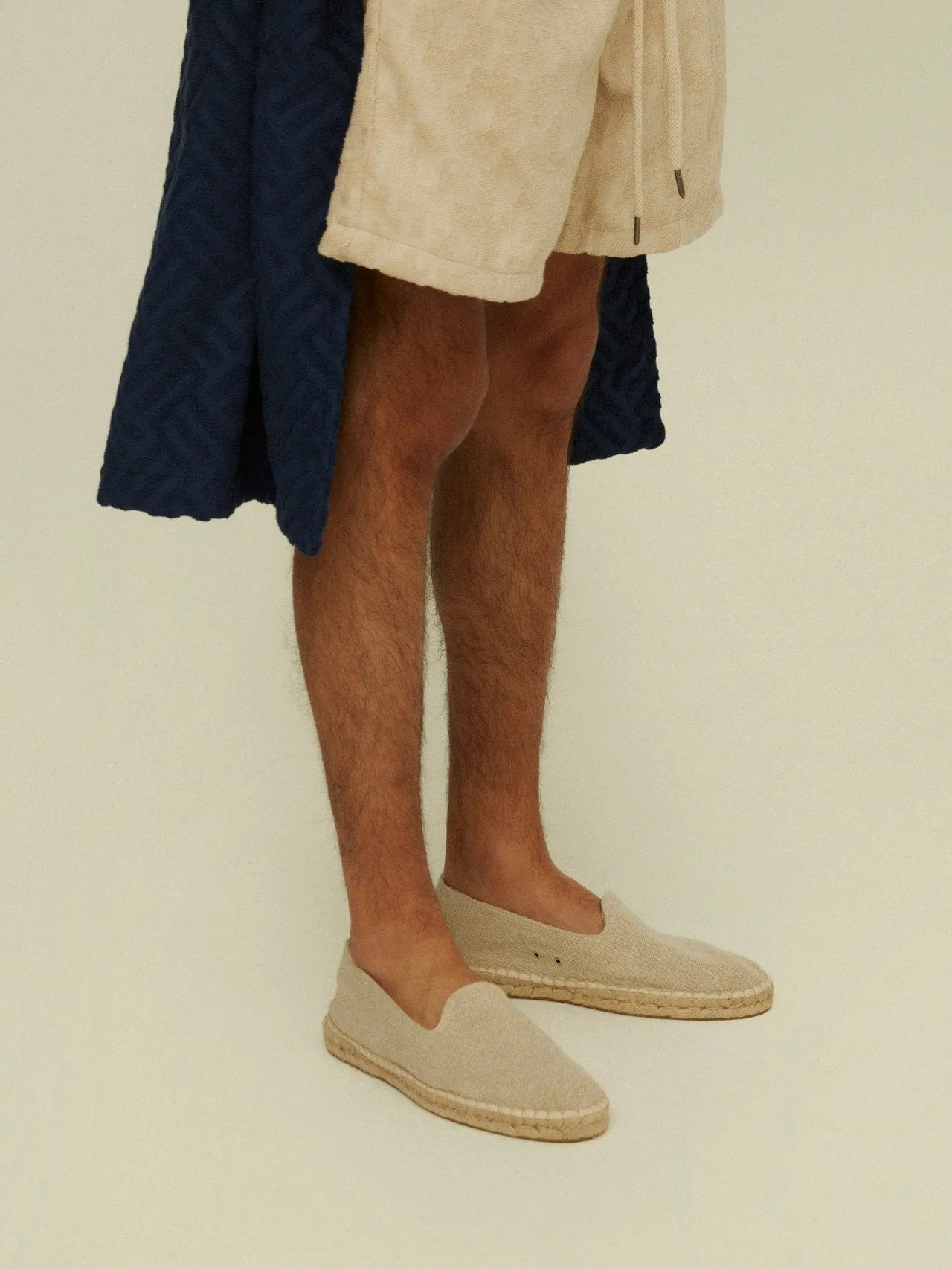 LINEN ESPADRILLES BEIGE