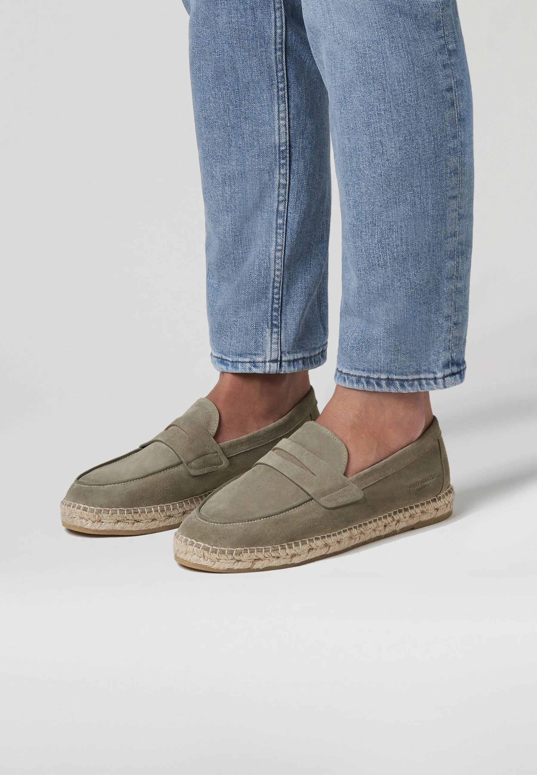 Loafers - Sage Suede