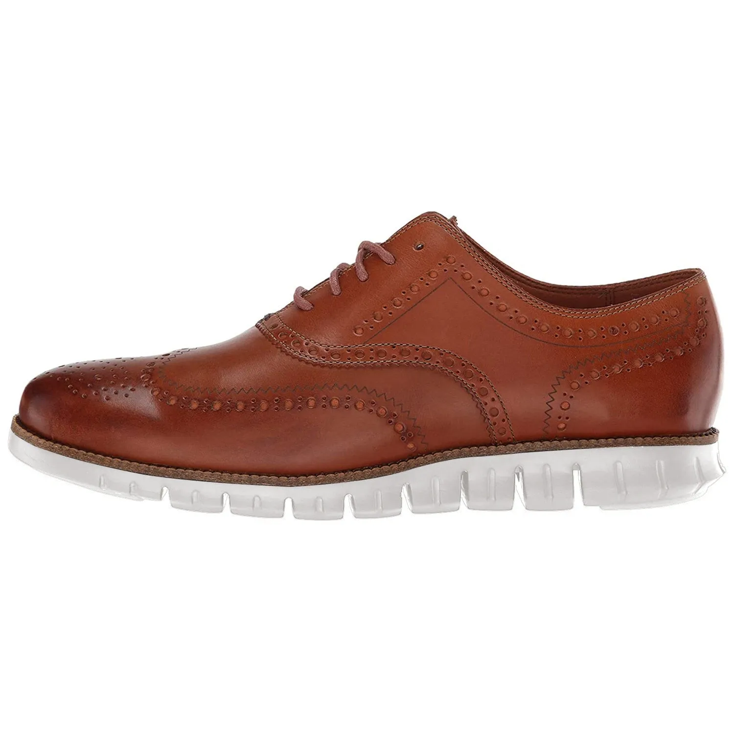 Men Lace Up Carved Flat Brogue Shoes