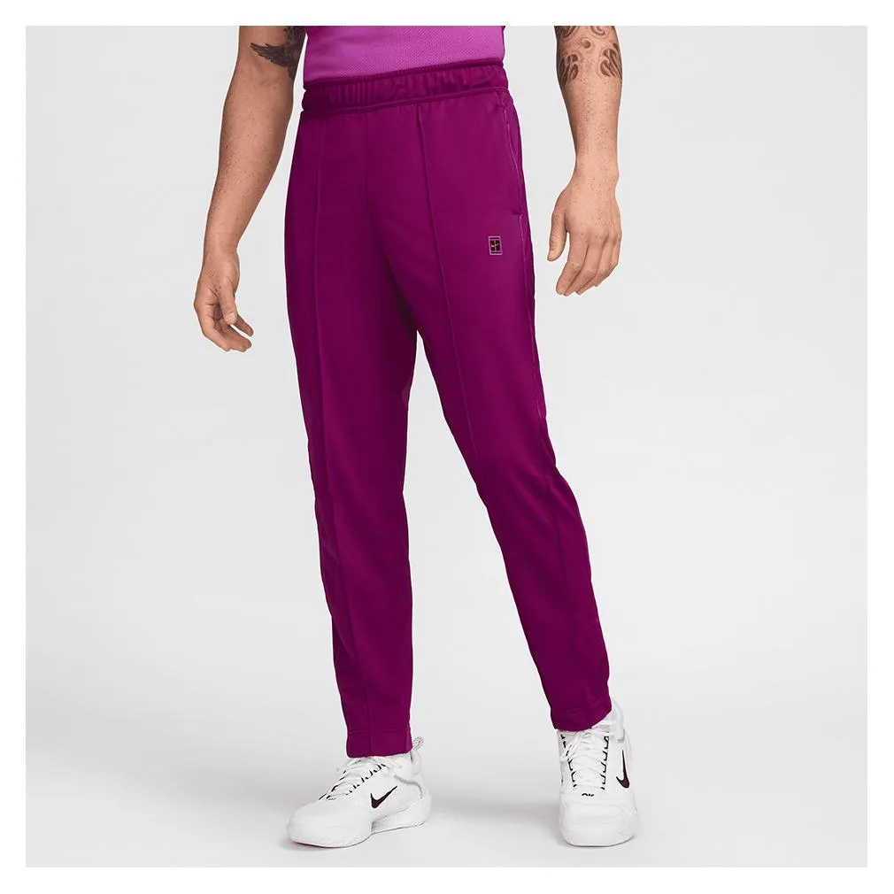 Mens Court Heritage Tennis Pants Sangria