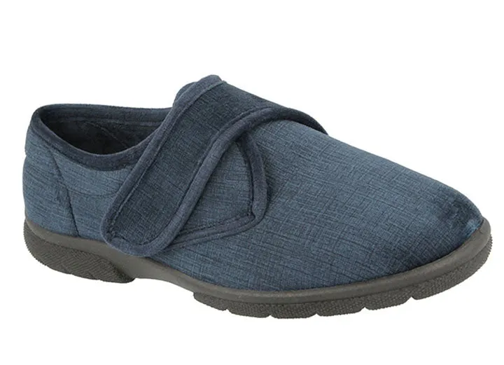 Mens Extra Wide Fit DB Hallam Slippers