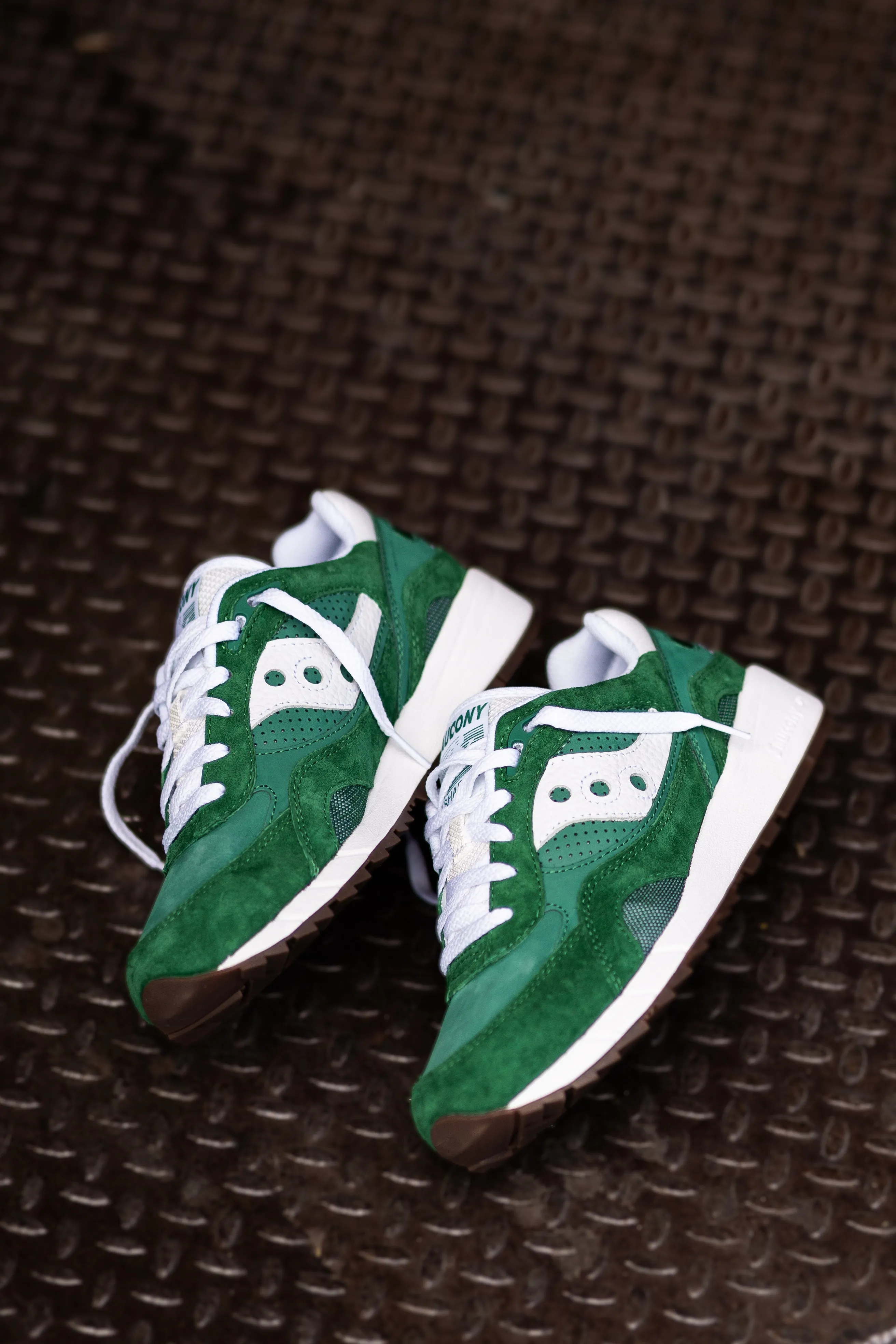 Mens Saucony Shadow 6000 Ivy Prep (Green/White) - S70802-1