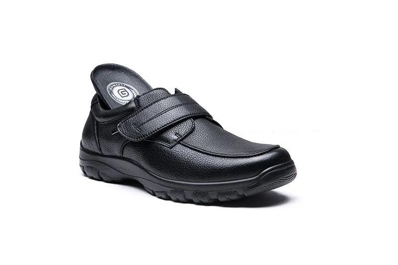 Mens Wide Fit Grunwald A7823 Velcro Shoes