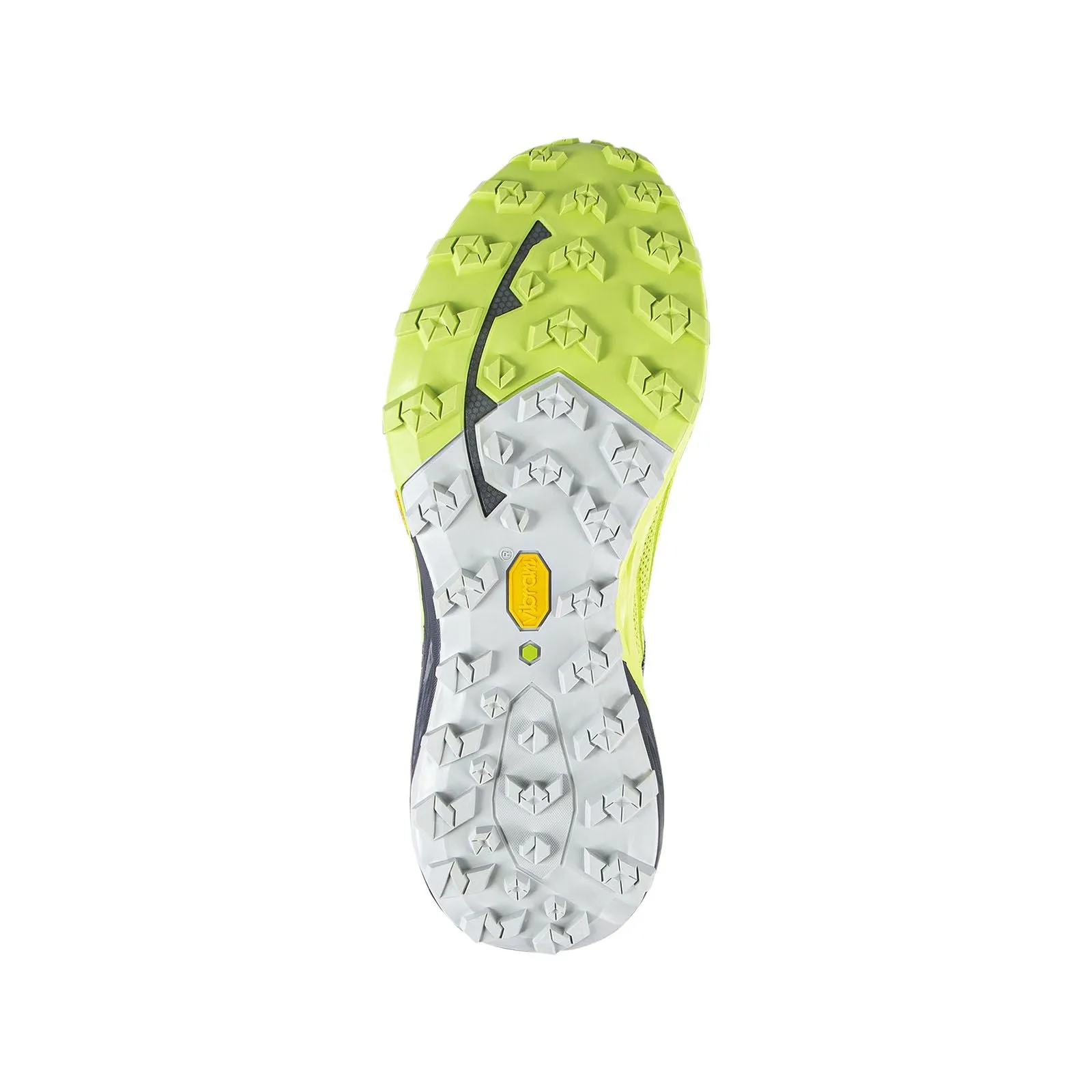 MONTURA DRAKE SCARPA BASSA DA TRAIL-RUNNING CON SUOLA VIBRAM LEGGERA E REATTIVA - COLORE: VERDE LIME/PIOMBO