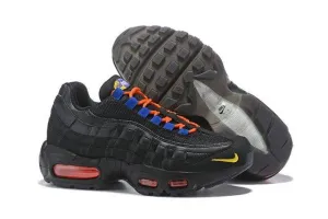 NAM 95 Black Gold Blue Orange Men's Casual Running Sneakers