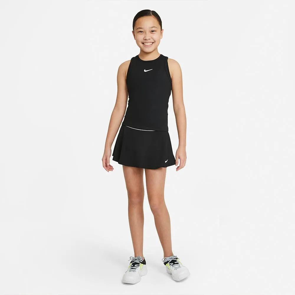 Nike Girls Victory Tank - Black/White