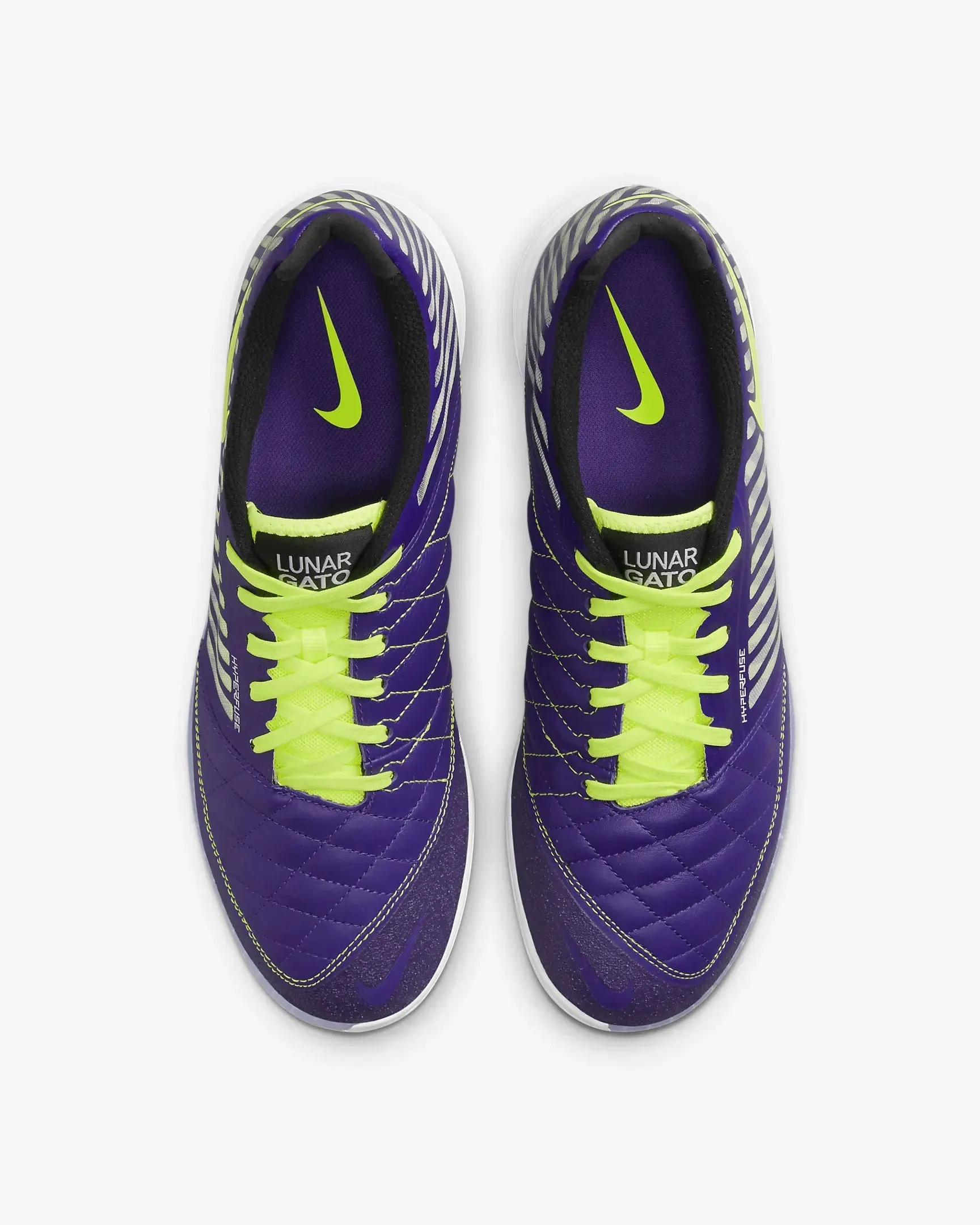 Nike Lunar Gato II Indoor - Purple-Volt