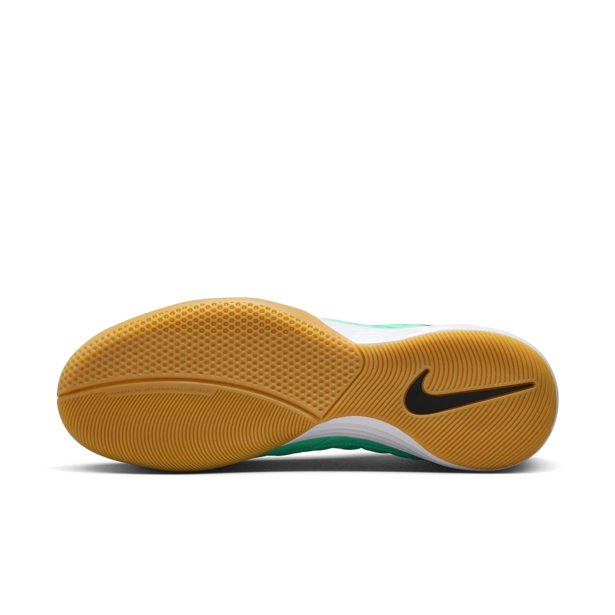 Nike Lunar Gato IN Indoor Soccer Shoes - Green Glow/Black/Gum Light Brown