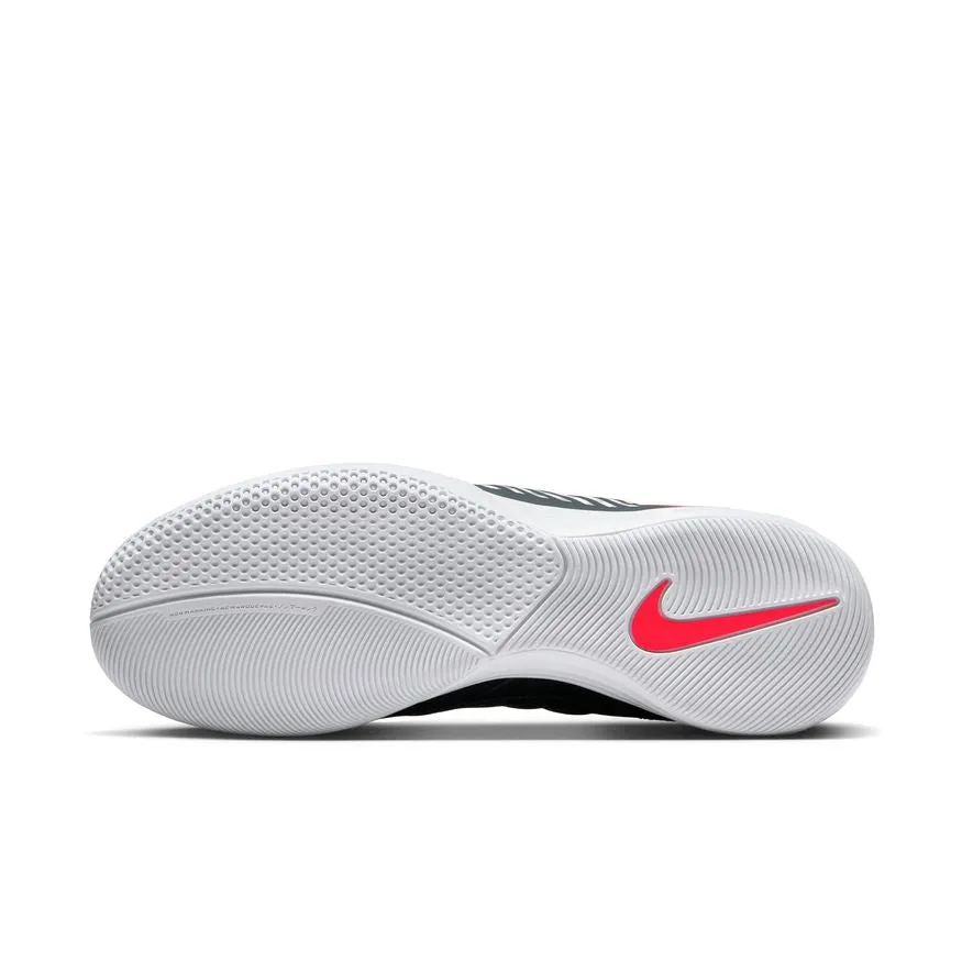 Nike Lunargato II Indoor Soccer Shoes- Antharcite/Infared/White