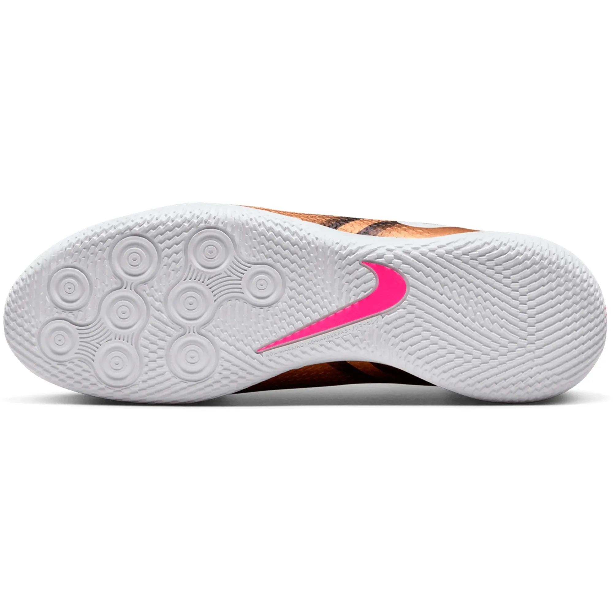 Nike Phantom GT2 Academy Q IC Indoor Soccer Shoes - MetallicCopper