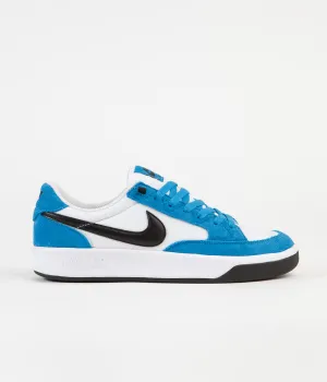 Nike SB Adversary Premium Shoes - Laser Blue / Black - White - Black