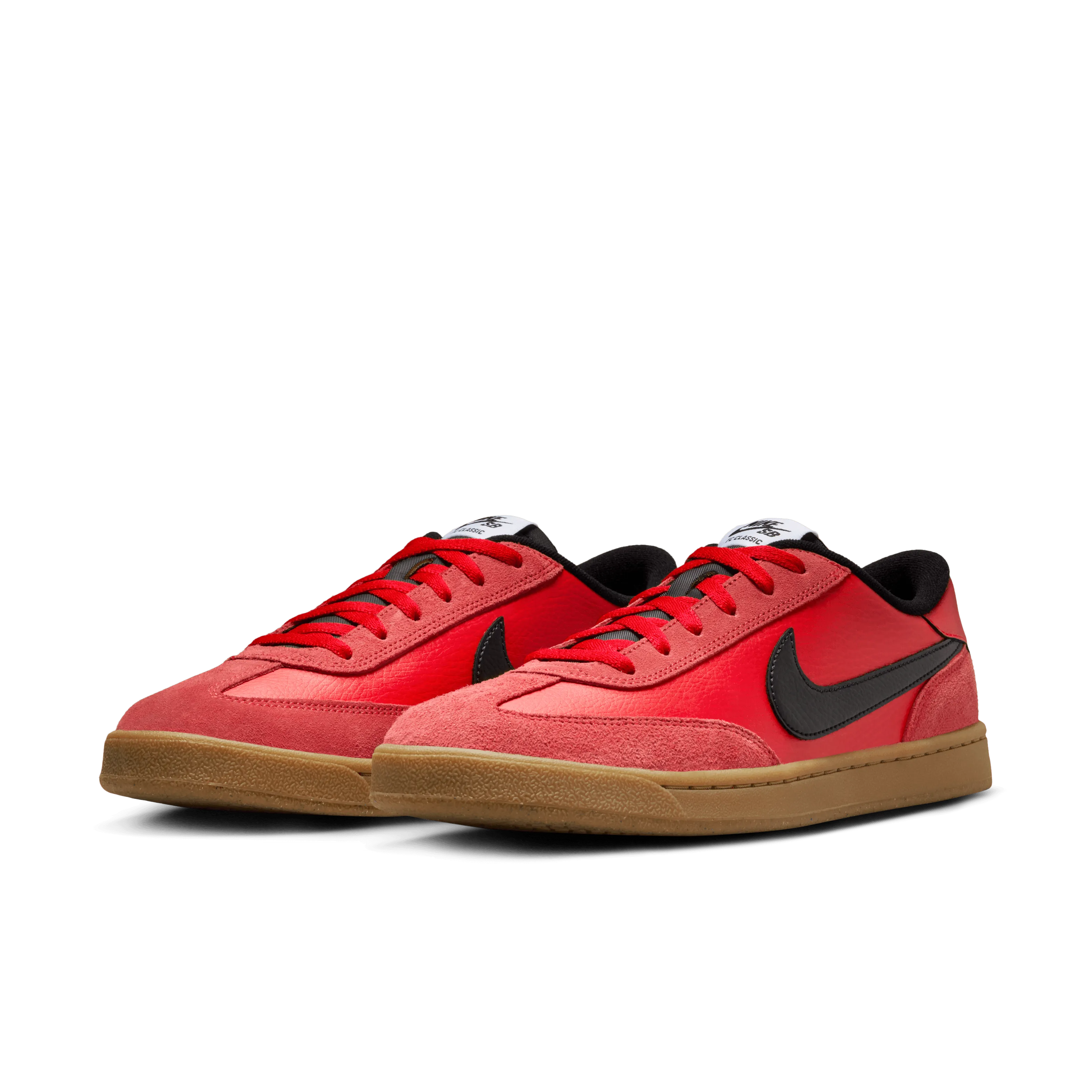 Nike SB FC Classic Skate Shoes-Red