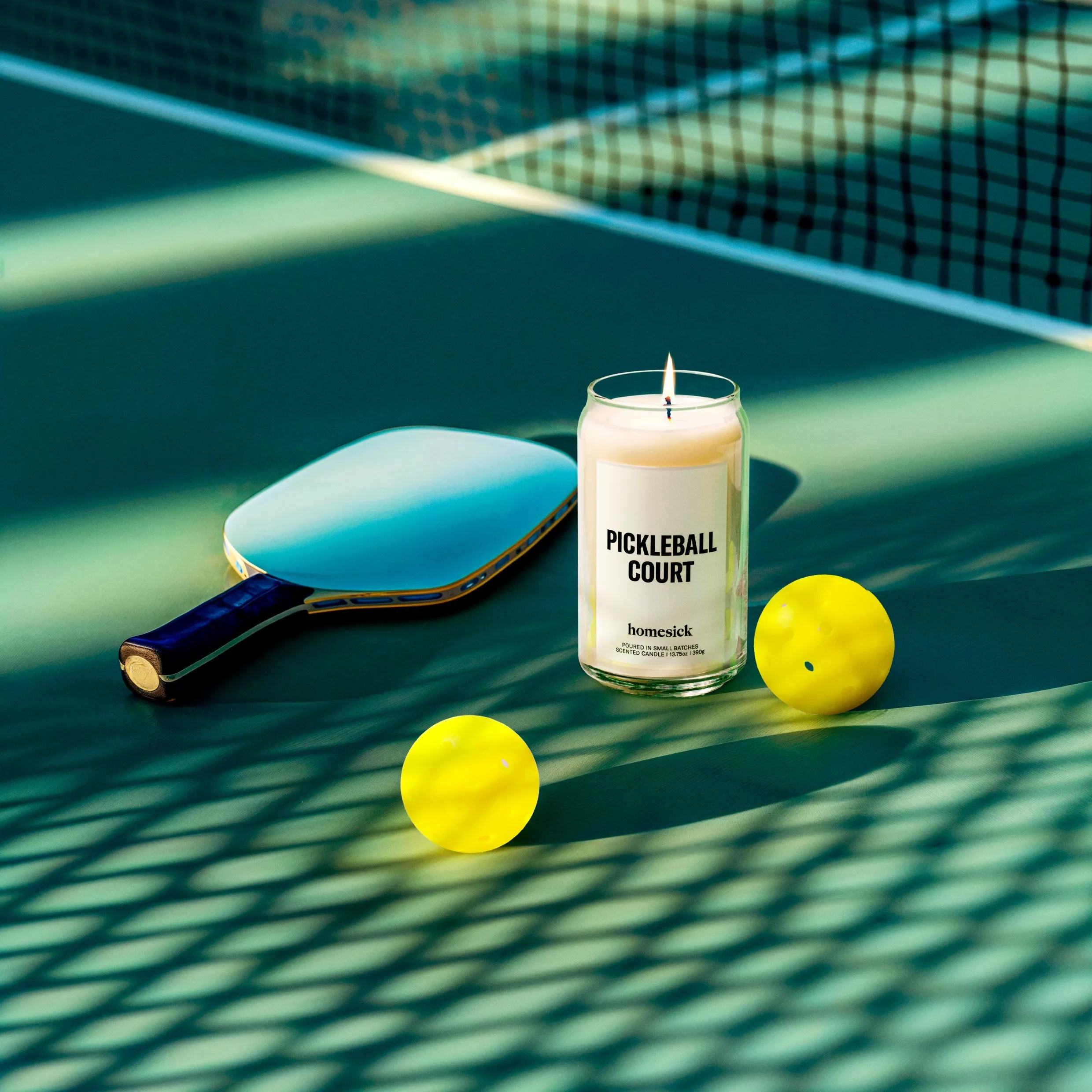 Pickleball Court Candle