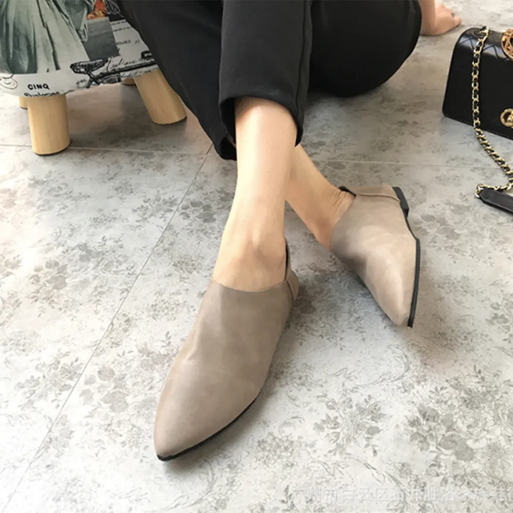 Pointed Casual Flat Women's Shoes | Gift Shoes