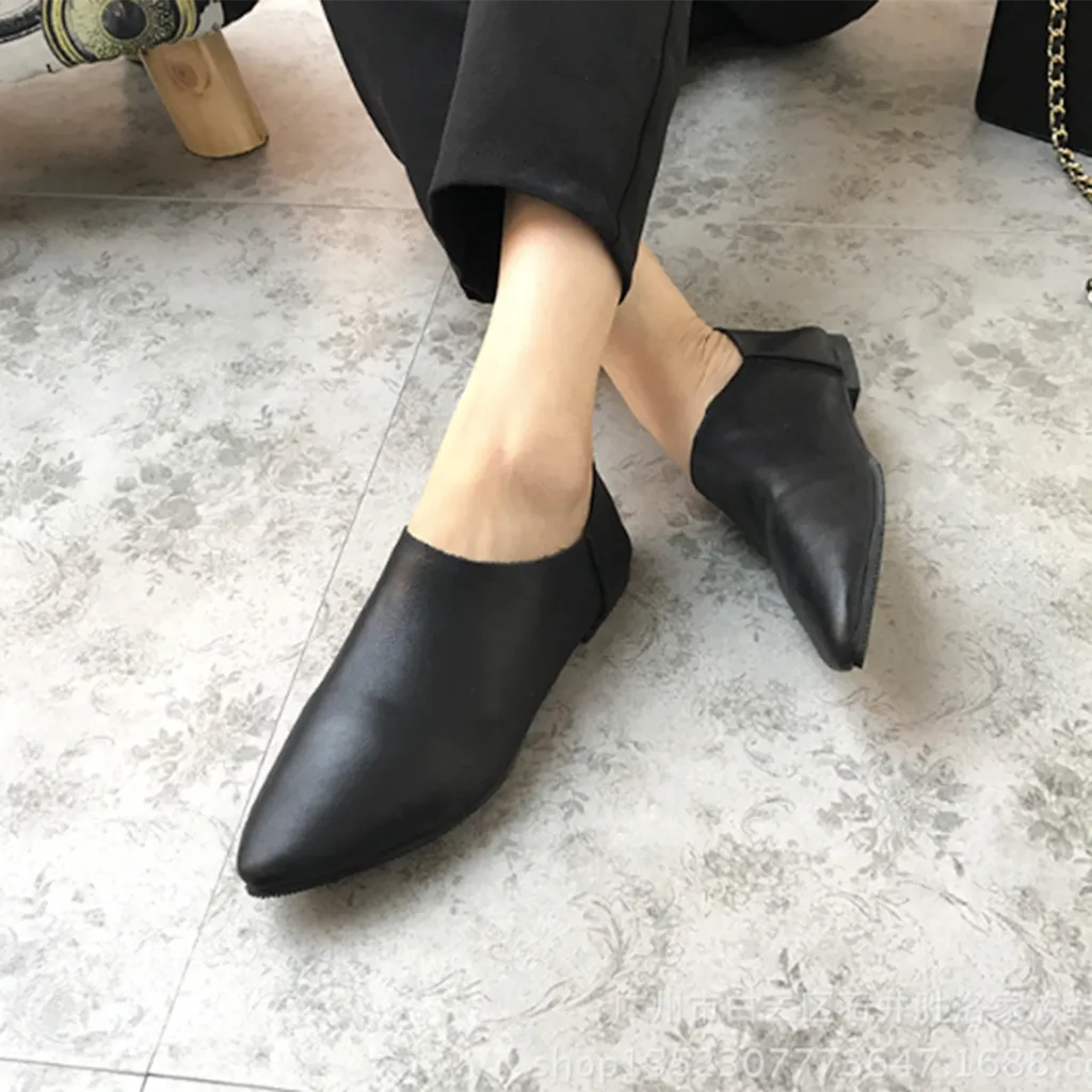 Pointed Casual Flat Women's Shoes | Gift Shoes