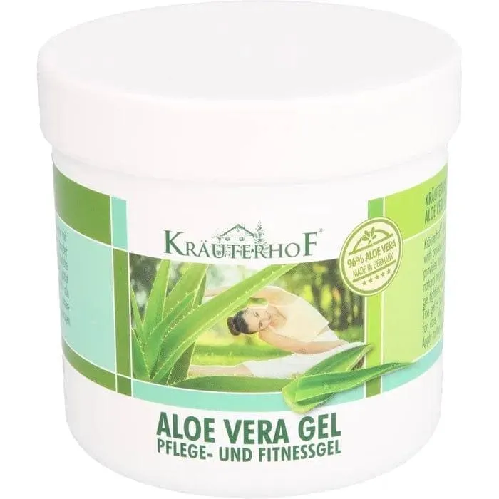 PURE ALOE VERA GEL, 96% herb court 250 ml