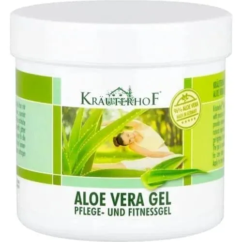 PURE ALOE VERA GEL, 96% herb court 250 ml