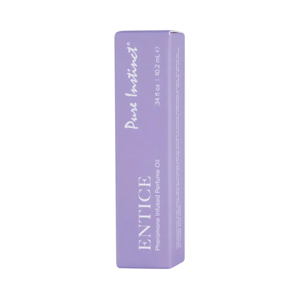 Pure Instinct Pheromone Perfume Oil Entice Roll-On 0.34 oz.