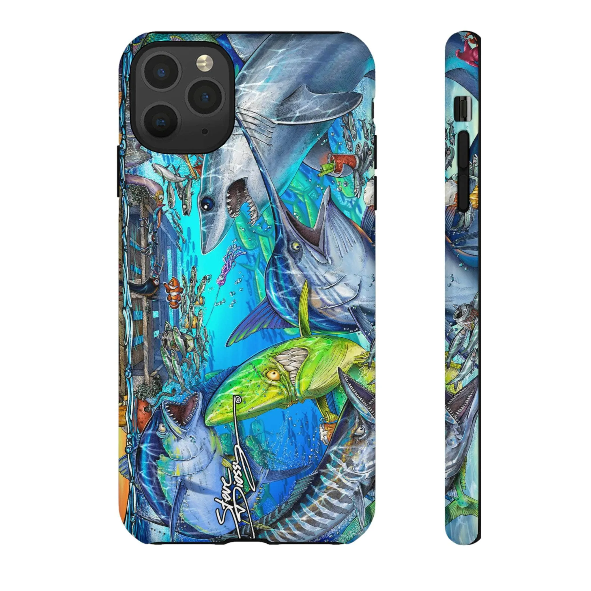 "Under the Boardwalk" Tough Phone Cases