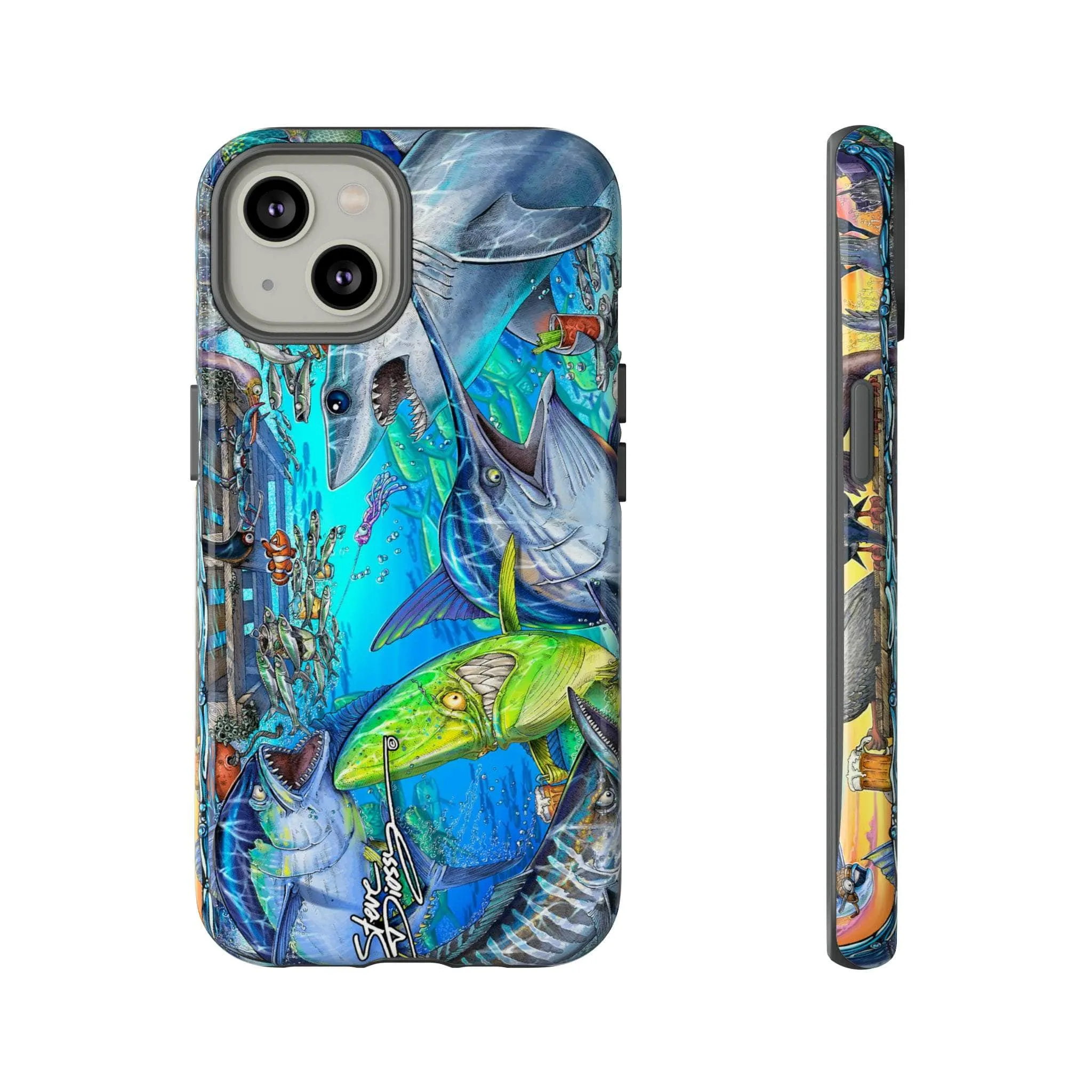 "Under the Boardwalk" Tough Phone Cases