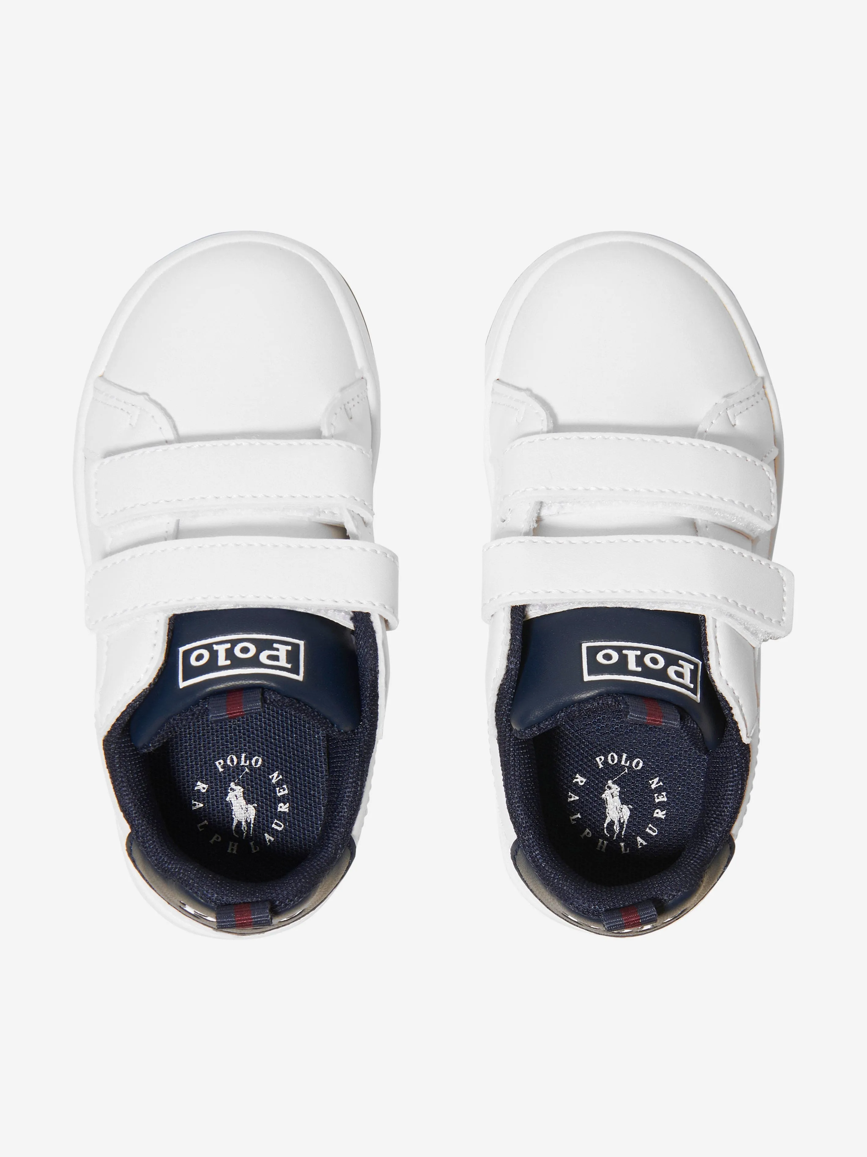 Ralph Lauren Kids Heritage Court Bear EZ Trainers