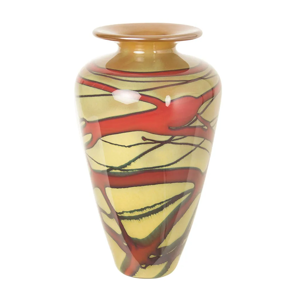 Random Trails Amphora Vase