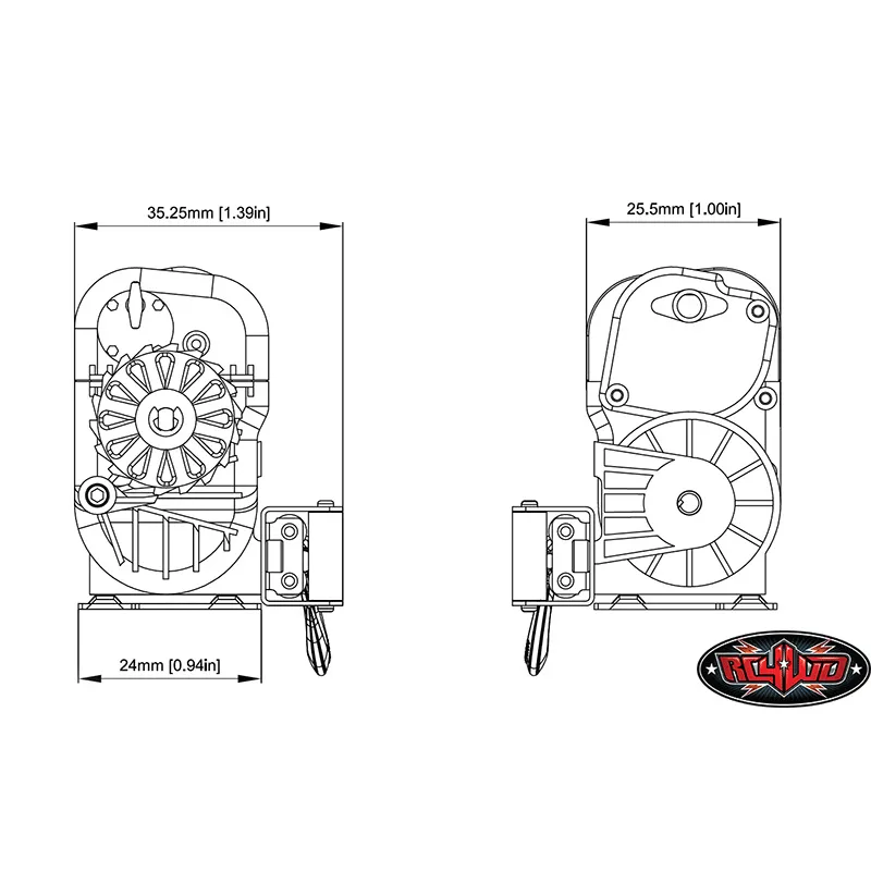 RC4WD 1/10 Warn 8274 Winch