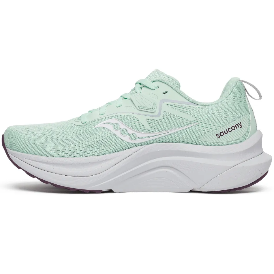 Saucony Women's Tempus 2 Running Shoes in Jade/Eggplant