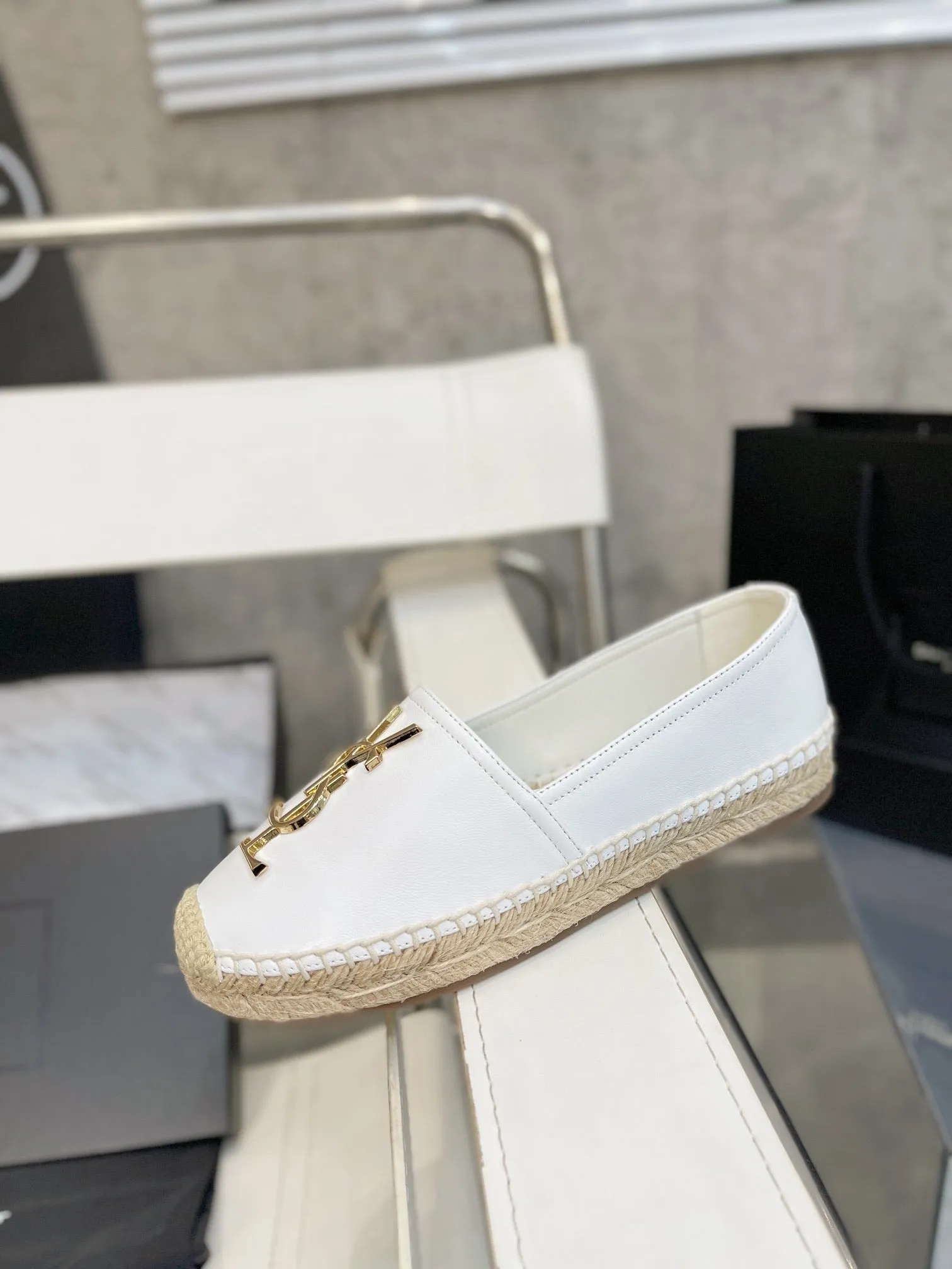 SE1121 Cassandre Espadrilles in Lambskin / Size4-11