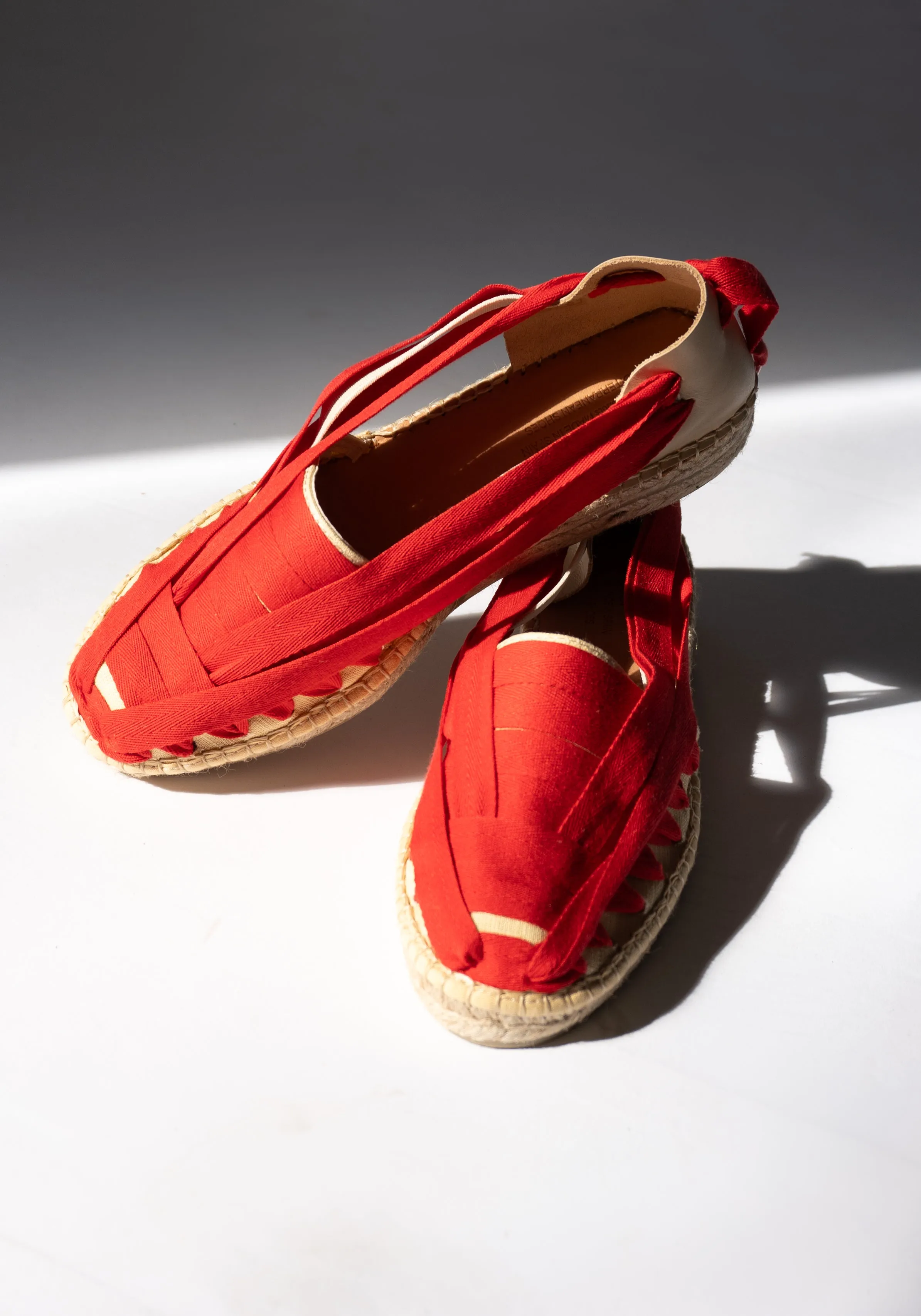 Soc Trail Espadrille in Red