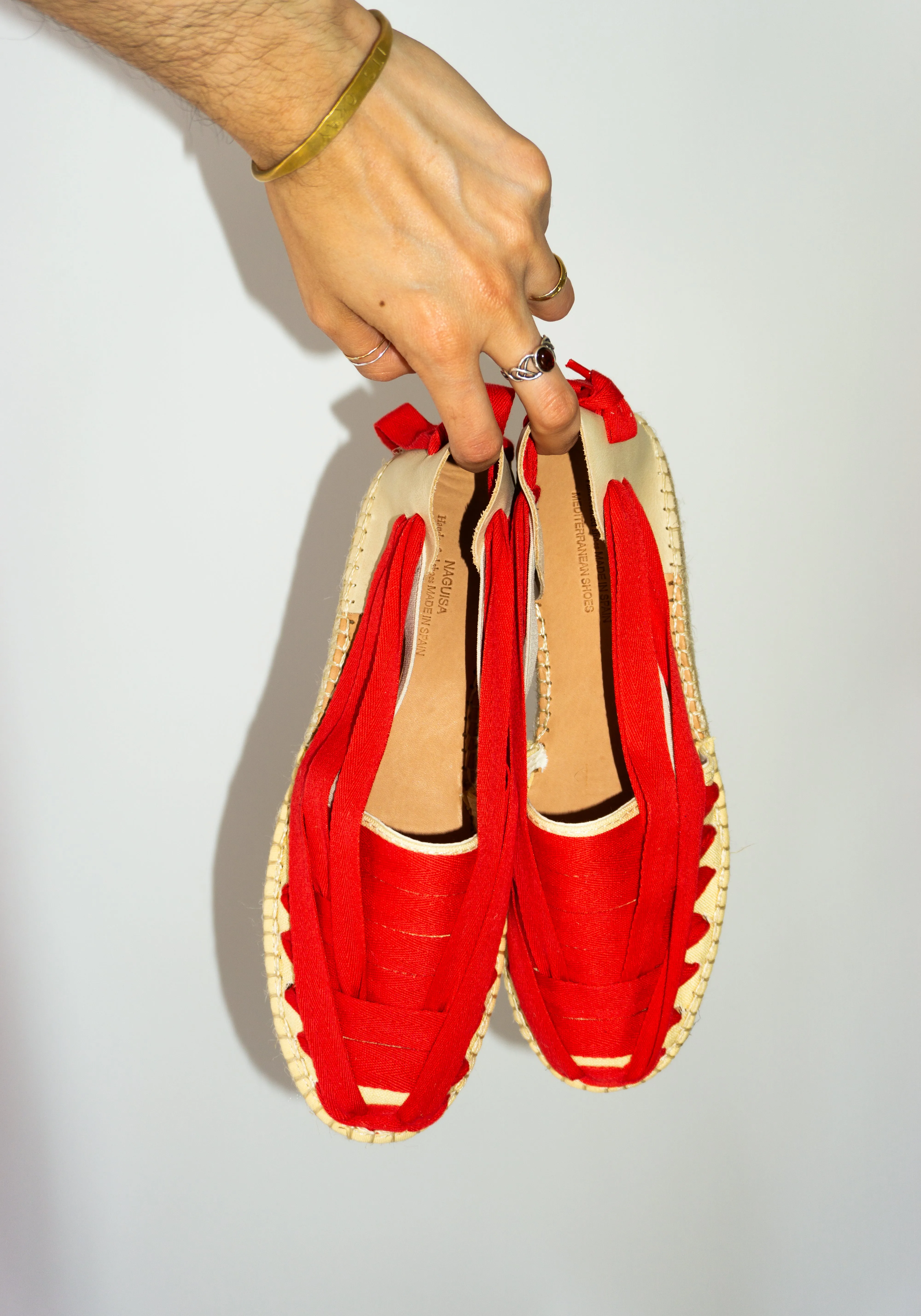 Soc Trail Espadrille in Red