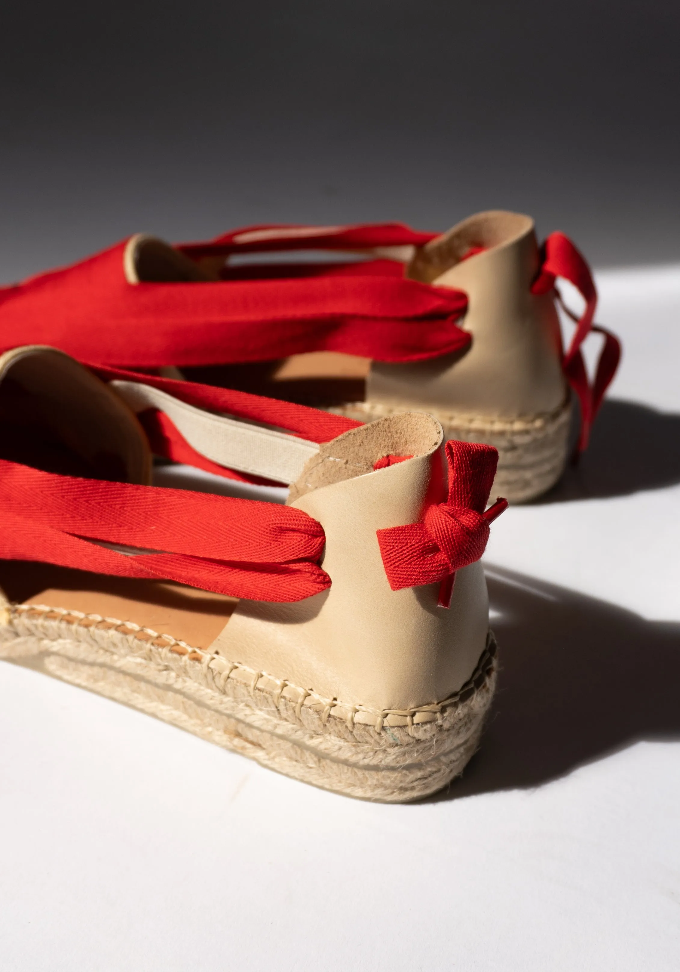 Soc Trail Espadrille in Red