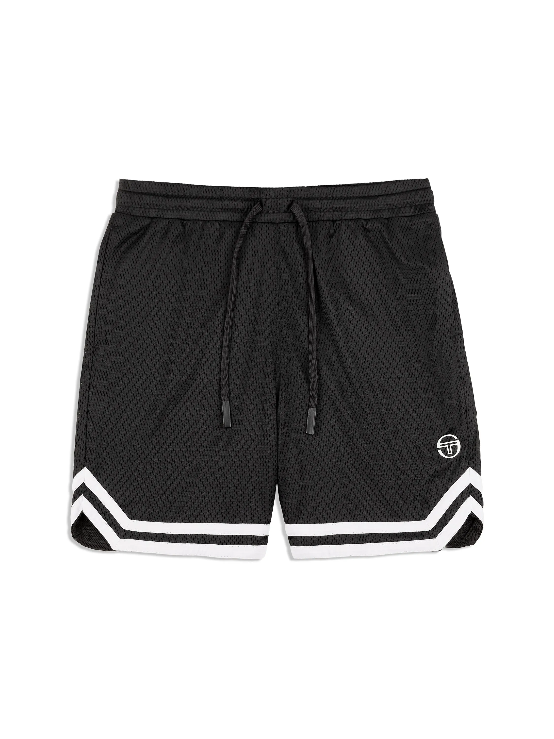 Spazio Banda Mesh Short- Black Beauty