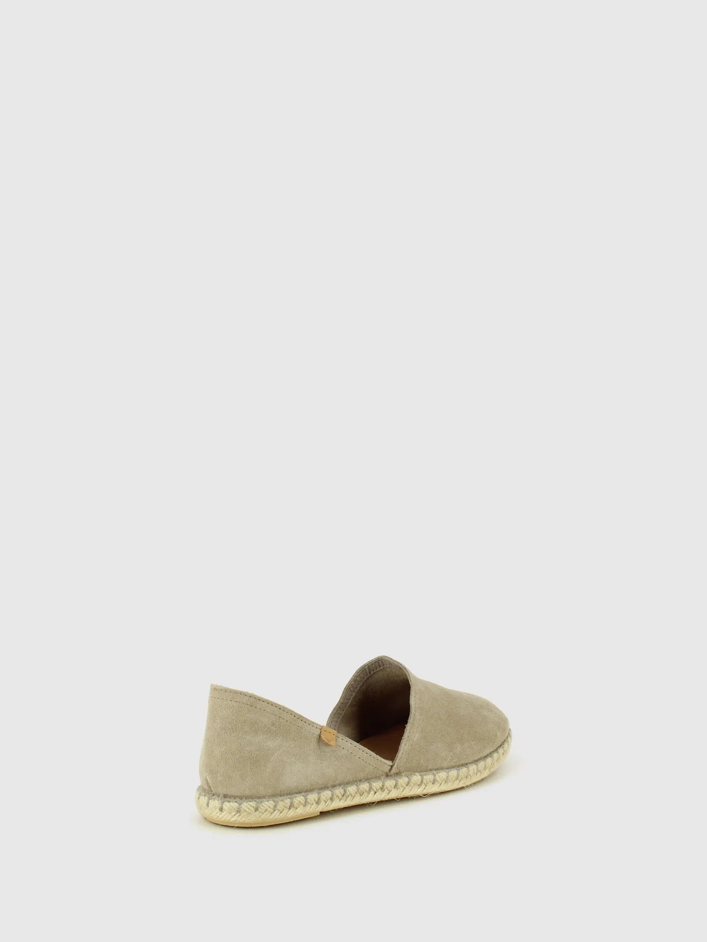 Taupe Flat Espadrilles