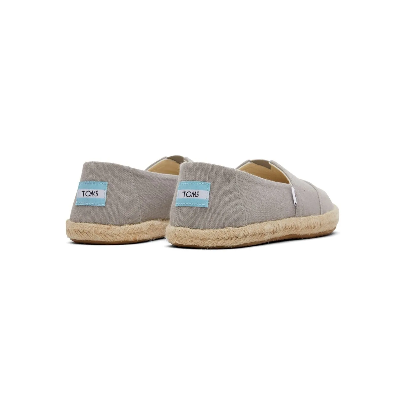 TOMS Alpargata Rope 100% Cotton Women's Drizzle Grey Espadrilles