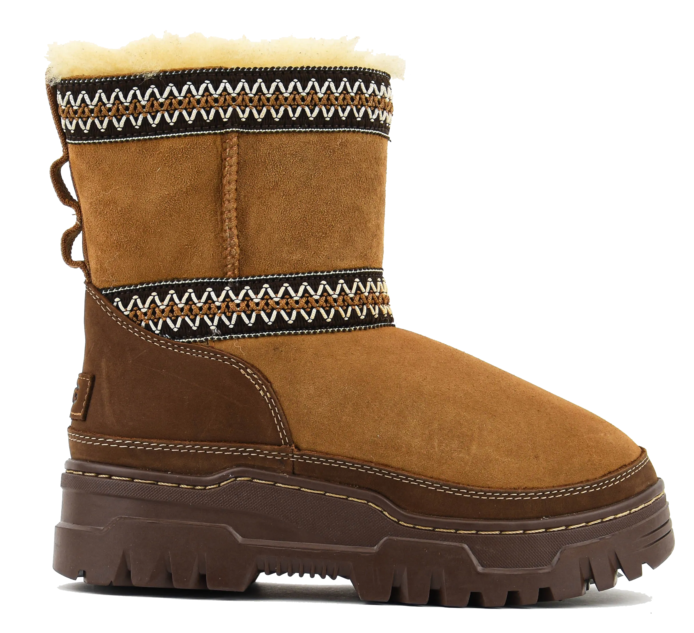 UGG CLASSIC MINI TRAILGAZER CHESTNUT