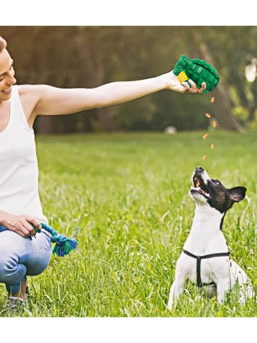 Ultra Tough Dog Toy Hand Grenade