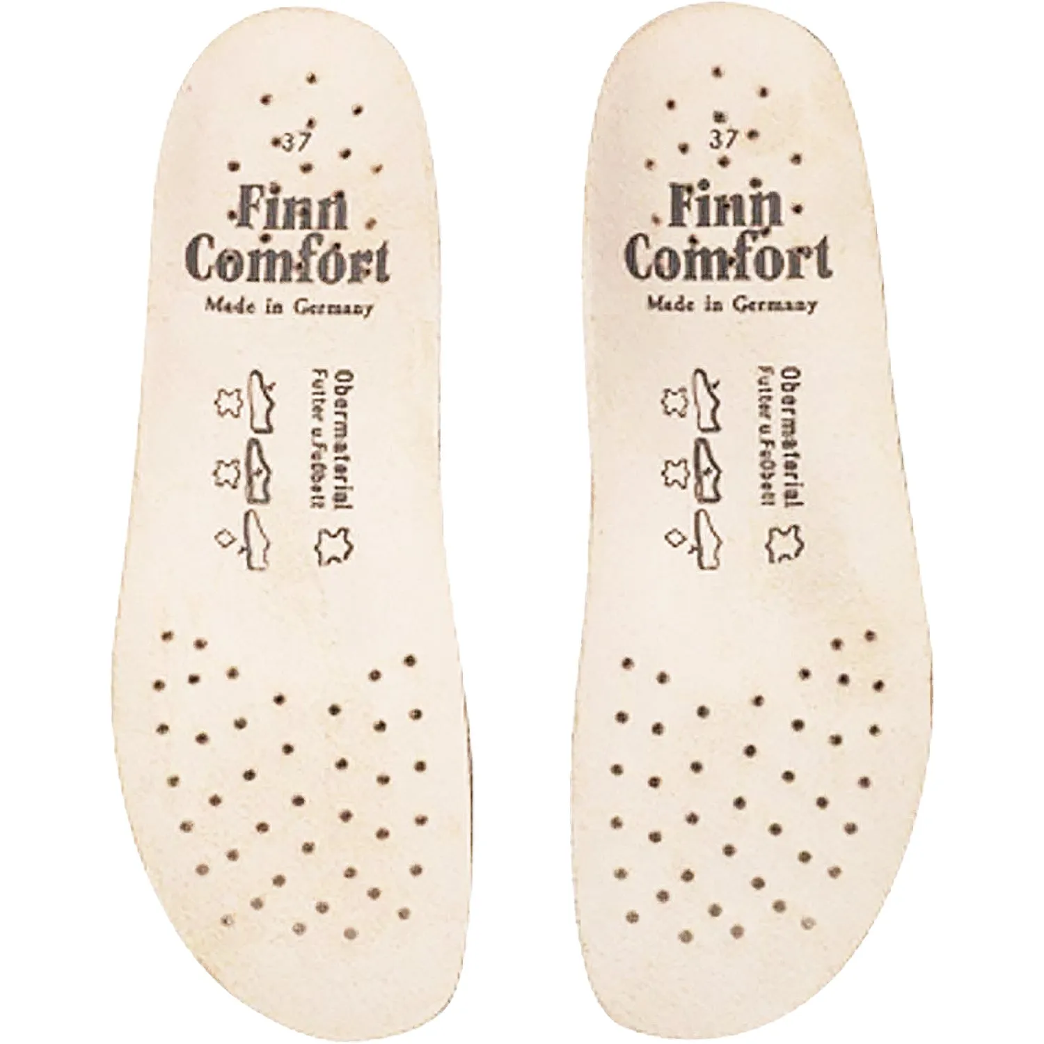 Unisex Finn Comfort #8549 Classic Comfort Perforated Insoles