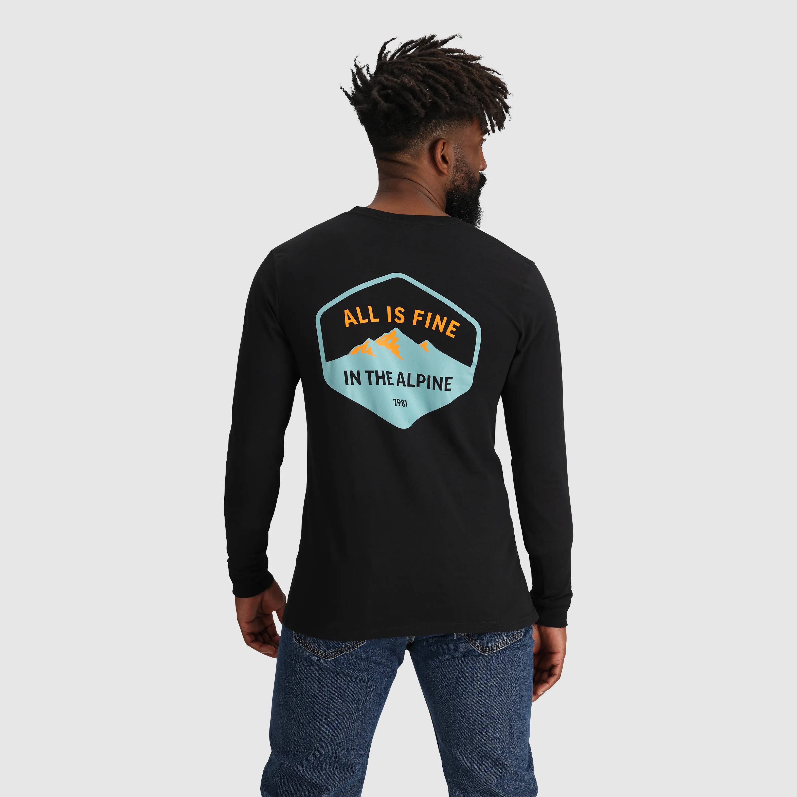 Unisex OR Alpine Logo Long Sleeve T-Shirt