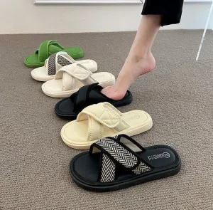 Wide Comfortable Flip Flops for Women