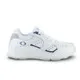 Women's Lace Walking Shoe - V-Last - White/Periwinkle