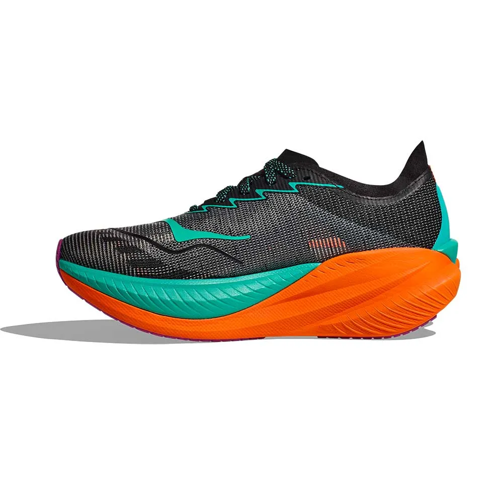 Women's Mach X2 Running Shoe - Black/Electric Aqua - Regular (B)