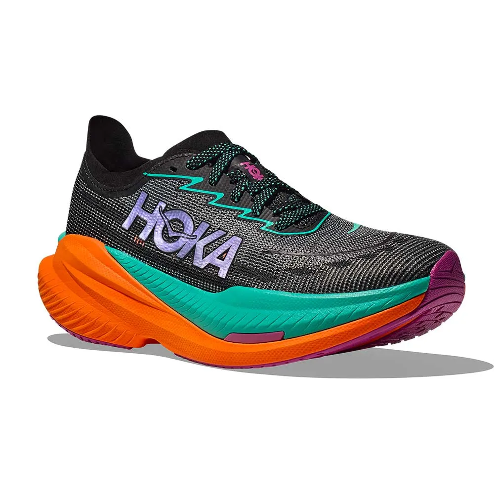 Women's Mach X2 Running Shoe - Black/Electric Aqua - Regular (B)