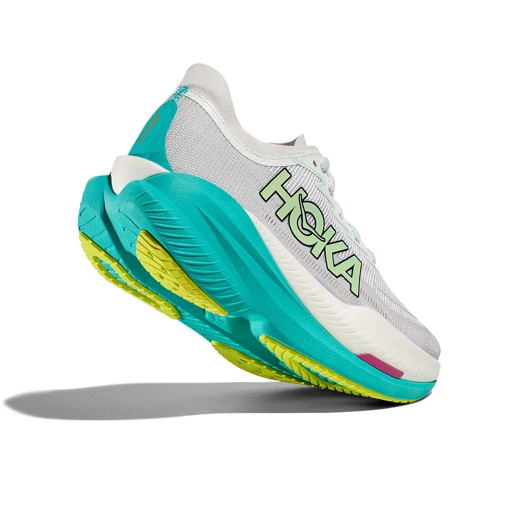 Women's Mach X2 Running Shoe - Frost/Electric Aqua - Regular (B)