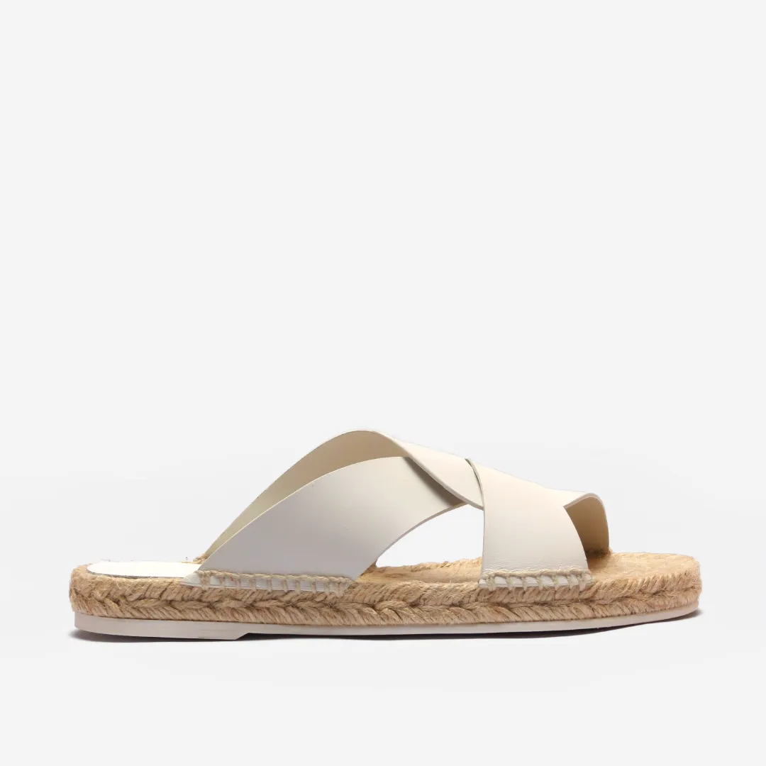 Women's Sandals Espadrilles Gobi White