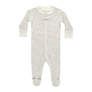 Zip Long Sleeve Sleeper Footie - Scatter